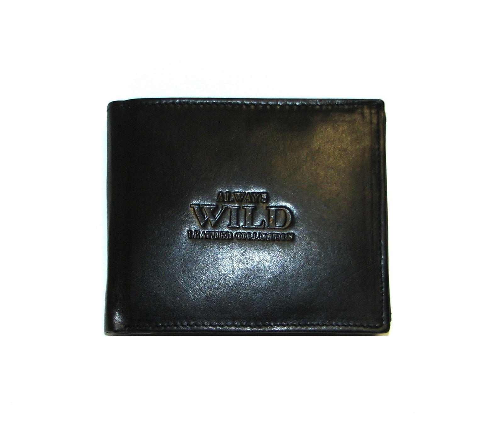 Чоловічий шкіряний гаманець Always Wild N992-SCR/3131 чорний